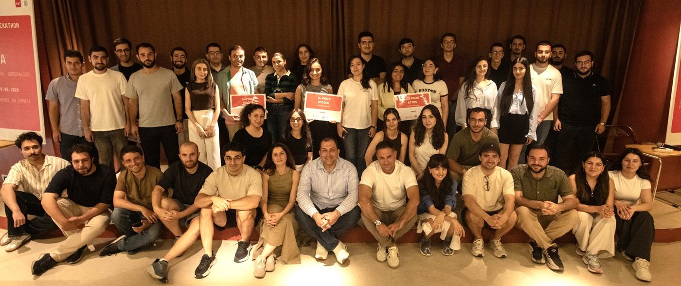 Participants and organizers at Hack Armenia 2026